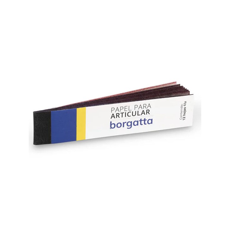 Papel para articular estandar azul/rojo 71 micras 144 hojas