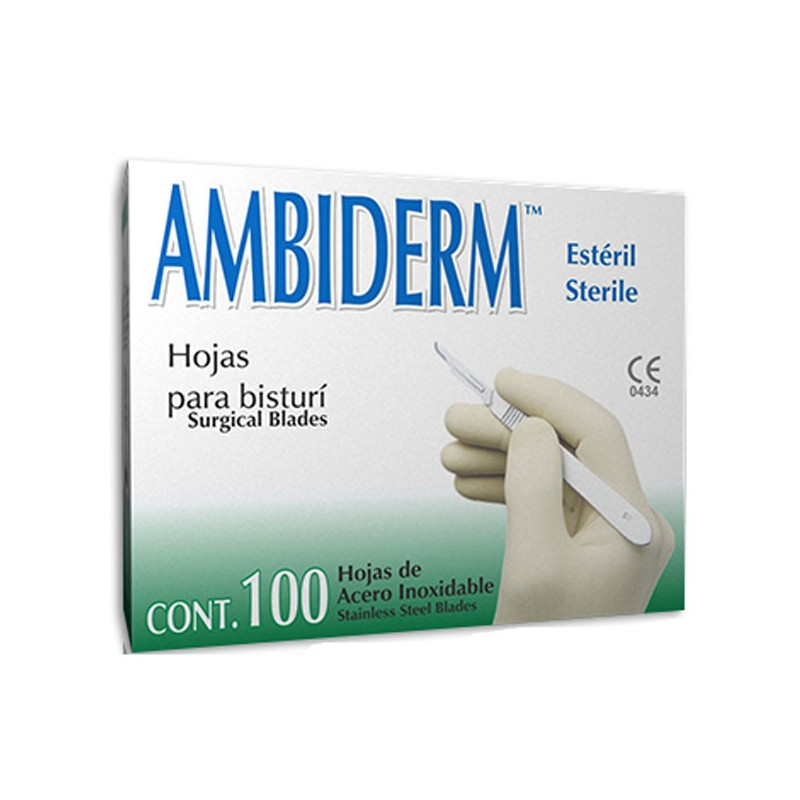 HOJA ESTERIL PARA BISTURI C/100