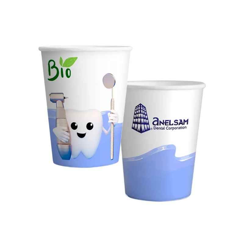 VASOS PAPEL BIODEGRADABLE C/50 PZ ANELSAM