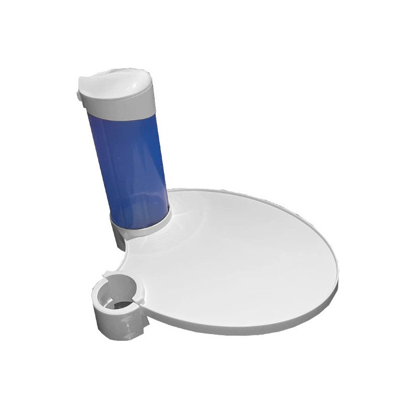 CHAROLA PARA UNIDAD CON PORTAVASOS (ÚLTIMAS PZAS.)