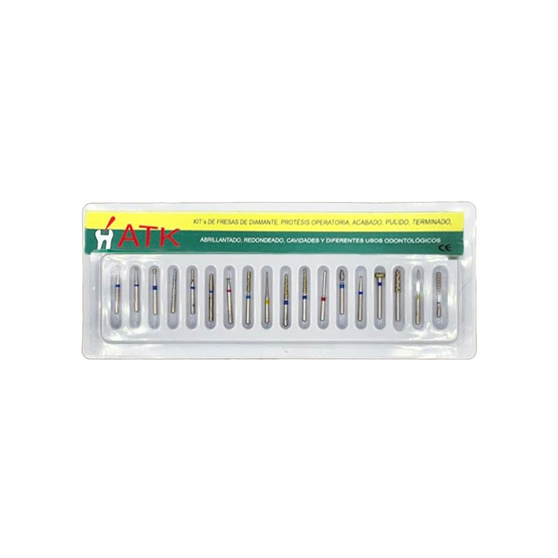 KIT DE FRESAS DIAMANTE C/18 (USOS MÚLTIPLES)