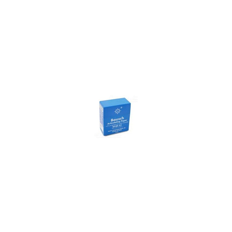 PAPEL ARTICULAR BAUSCH BK01 o BK02 CON 300 HOJAS 200 MICRAS