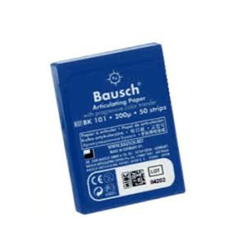 PAPEL ARTICULAR BAUSCH BK 101/102 C/50