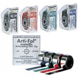 PAPEL ARTICULAR BAUSCH BK30/31/32/33 METALICO DE 12 MICRAS