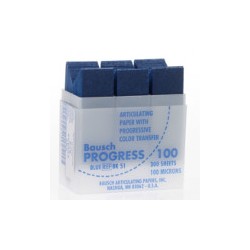 PAPEL ARTICULAR BAUSCH BK51 BK52 CON 300 HOJAS 100 MICRAS