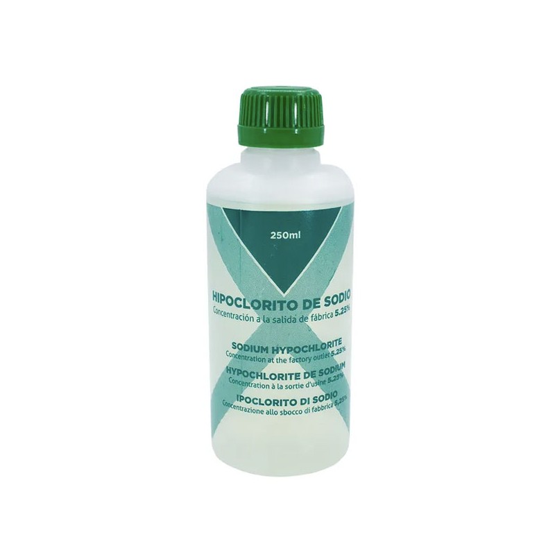 HIPOCLORITO DE SODIO AL 5.25% 250ML DENTAFLUX