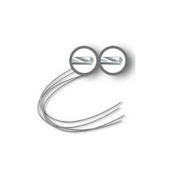 Arco de acero cuadrado / rectangular c/10 piezas