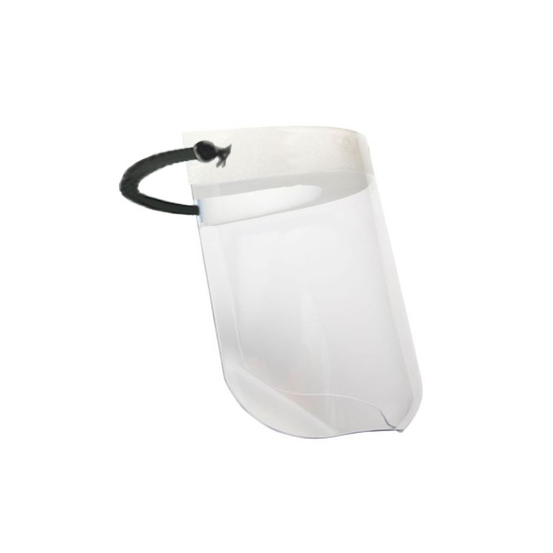 CARETA DESECHABLE TRANSPARENTE 28x20 CM