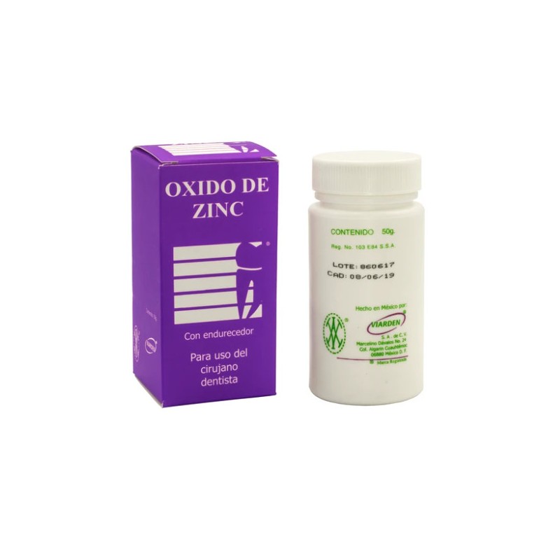 OXIDO DE ZINC 50 GR
