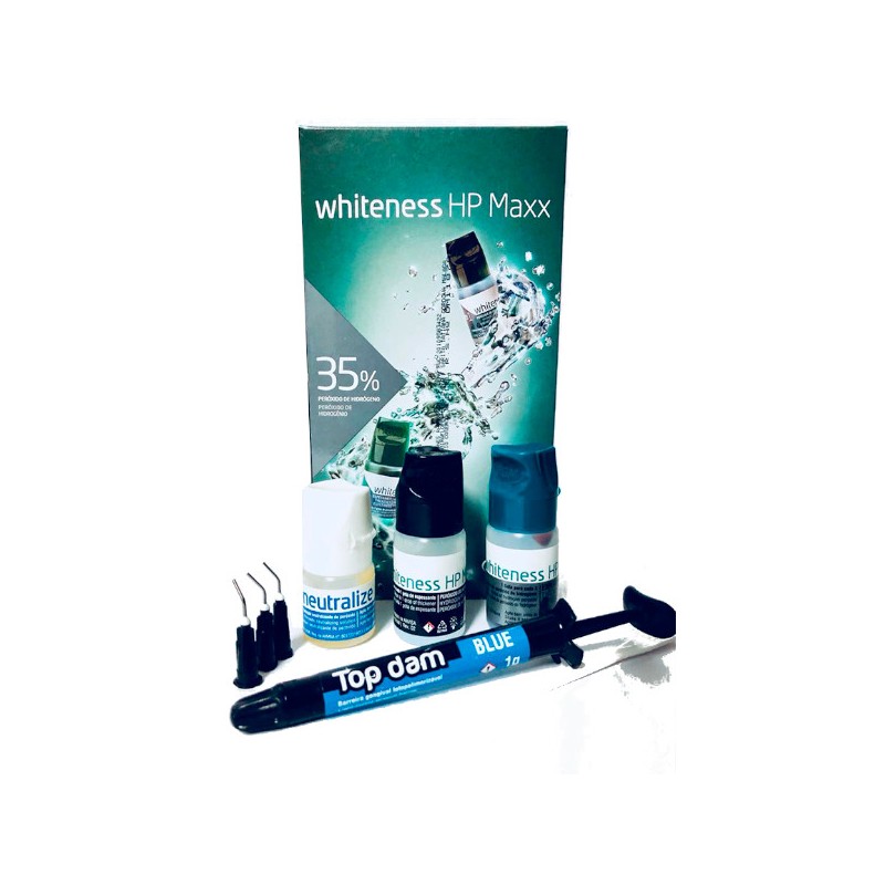 WHITENESS HP MAX 35%  KIT 1 PACIENTE FMG