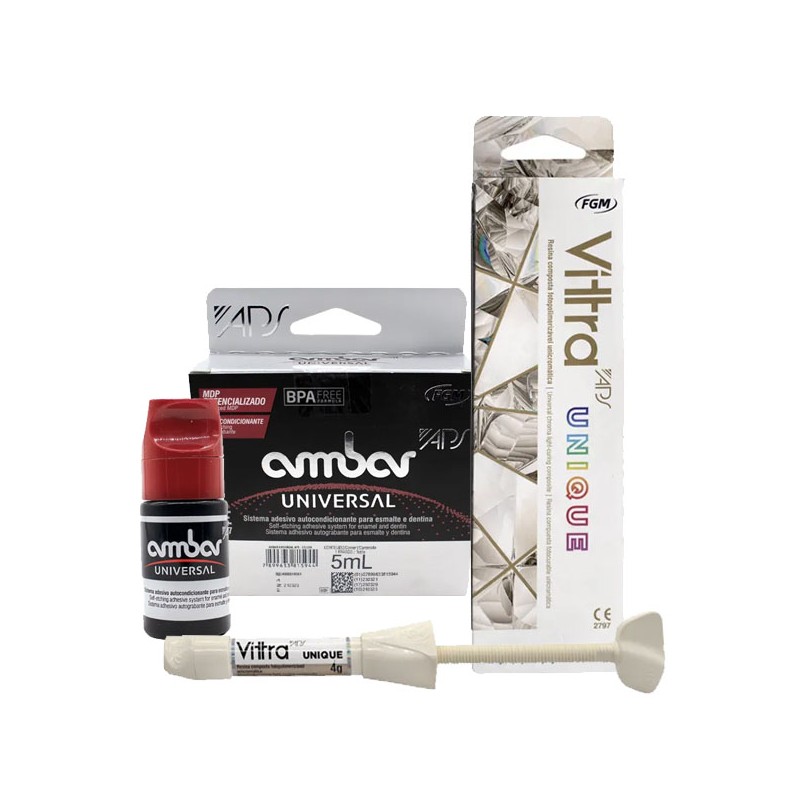 KIT RESINA VITTRA CON ADHESIVO UNIVERSAL AMBAR