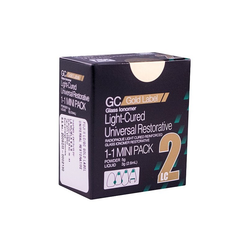 IONOMERO FUJI 2 MINI GOLD LABEL (5GR Y 2.6ML)