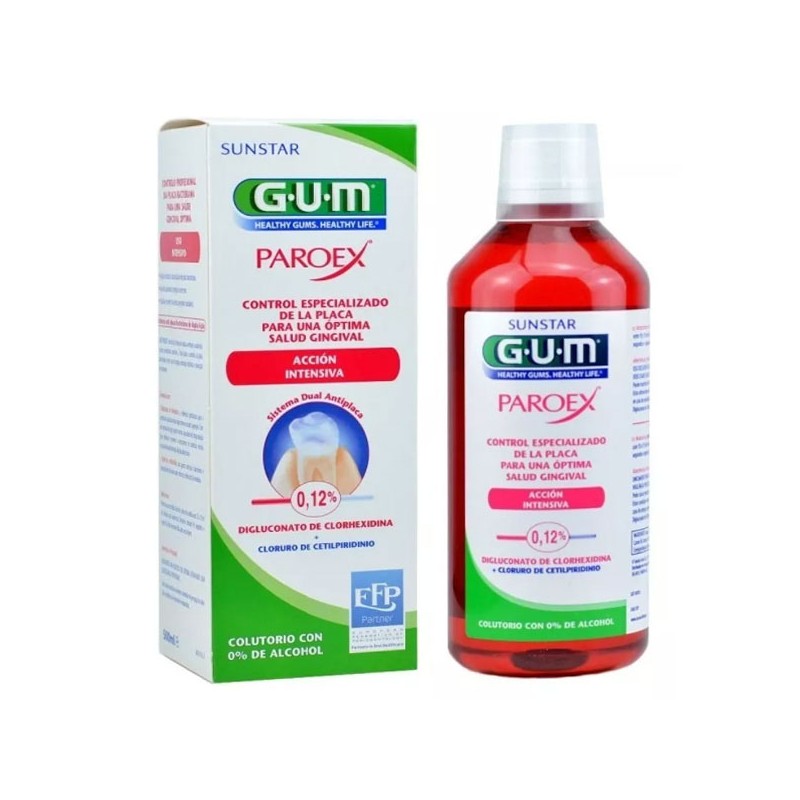 ENJUAGUE BUCAL PAROEX GINGIVITIS 500 ML