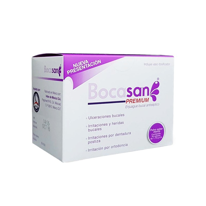 BOCASAN SABOR MENTA CAJA C/24 SOBRES