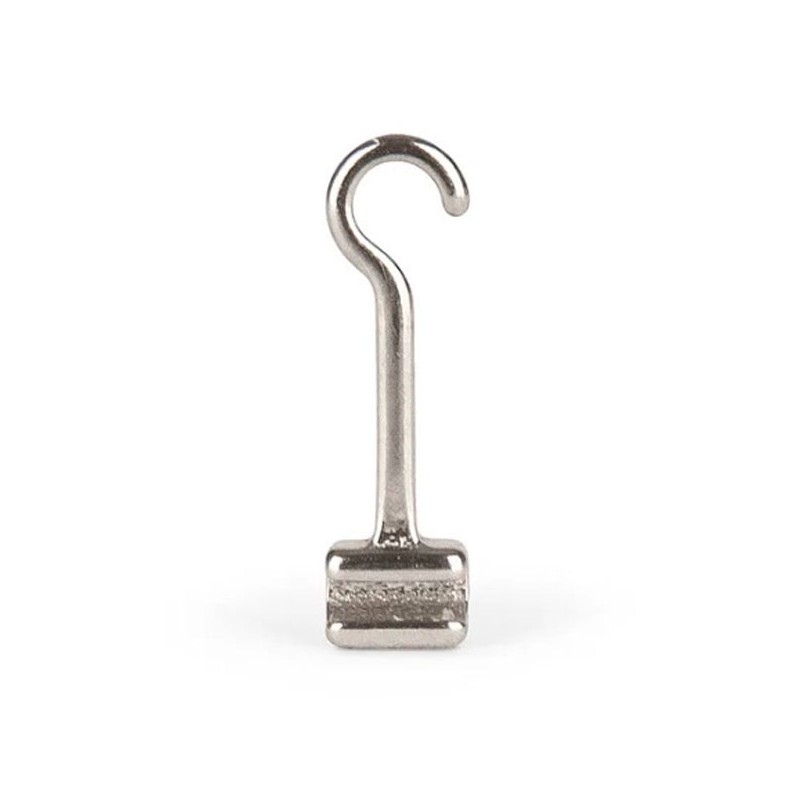 Gancho power hook crimpable 8mm c/5 piezas