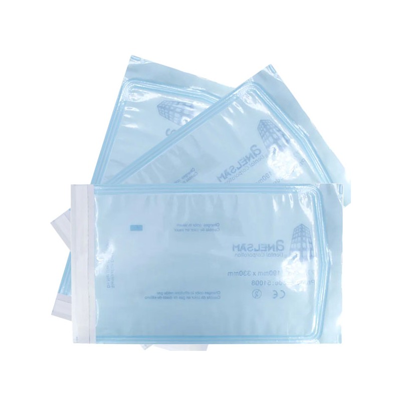 BOLSA P/ESTERILIZAR 19x33cm (7 1/2"X13") C/200 pz