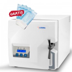 Autoclave electrónica digital 12L LORMA + 50 bolsas GRATIS