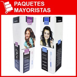 6 X Cepillo ortodontico con 2 rep. mini interdentales caja c/12 (Adulto o Teens)
