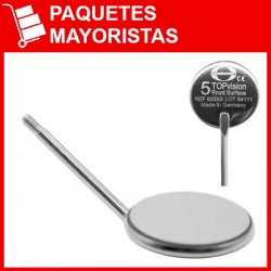 12 X ESPEJO RHODIUM REFRACION FRONTAL (#4 y/o #5)