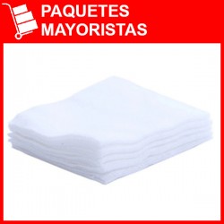 25 X GASAS (2x2) DE CUATRO CAPAS NO TEJIDAS (5cm x 5cm) 200 pz c/u