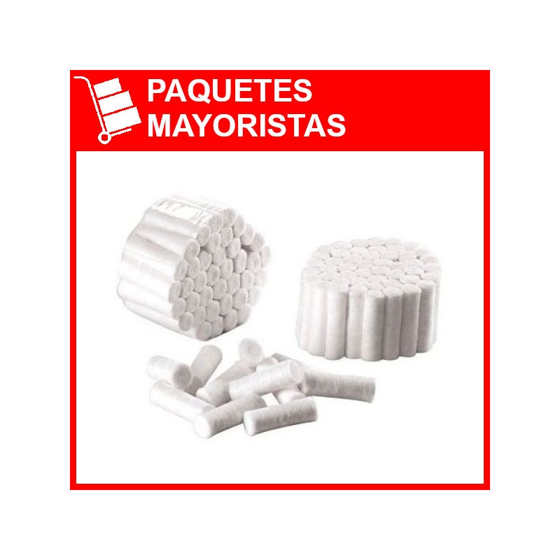 10 X ALGODON C/500 ROLLOS C/U