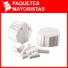10 X ALGODON C/500 ROLLOS C/U