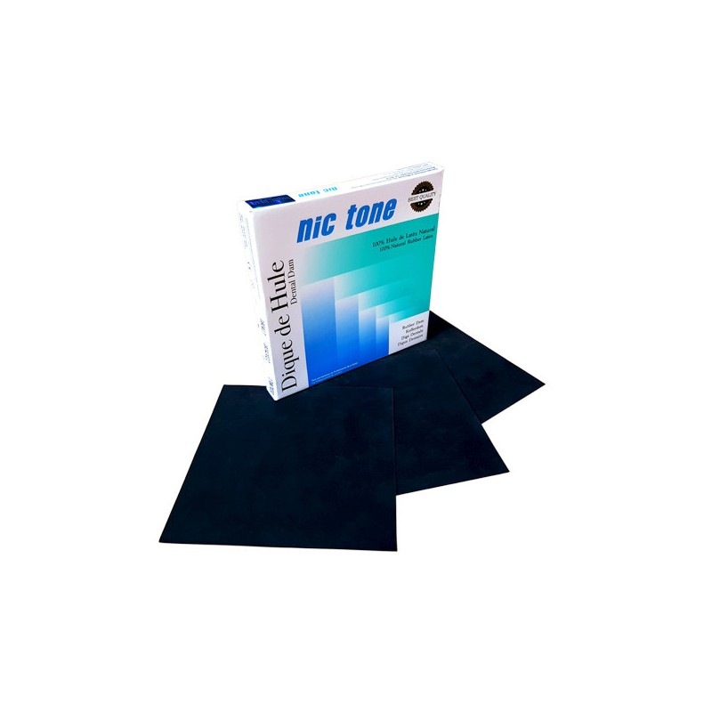 DIQUE HULE NICTONE 6X6 NEGRO