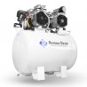 COMPRESOR LIBRE DE ACEITE SEMISILENCIOSO 72 LTS 2HP