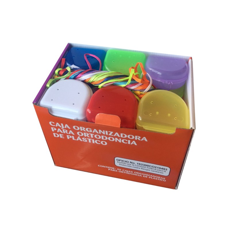 CAJA ORTODONTICA / GUARDA C/CORDON (PZA)