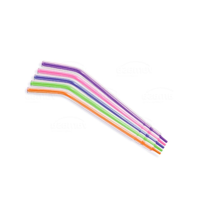 PUNTAS DESECHABLES PLASTICO PARA JERINGA TRIPLE COLORES