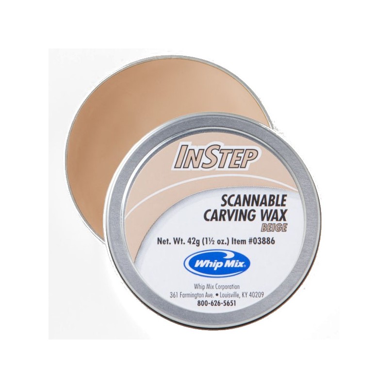 CERA DE TALLADO ESCANEABLE BEIGE 1.5 OZ 42G